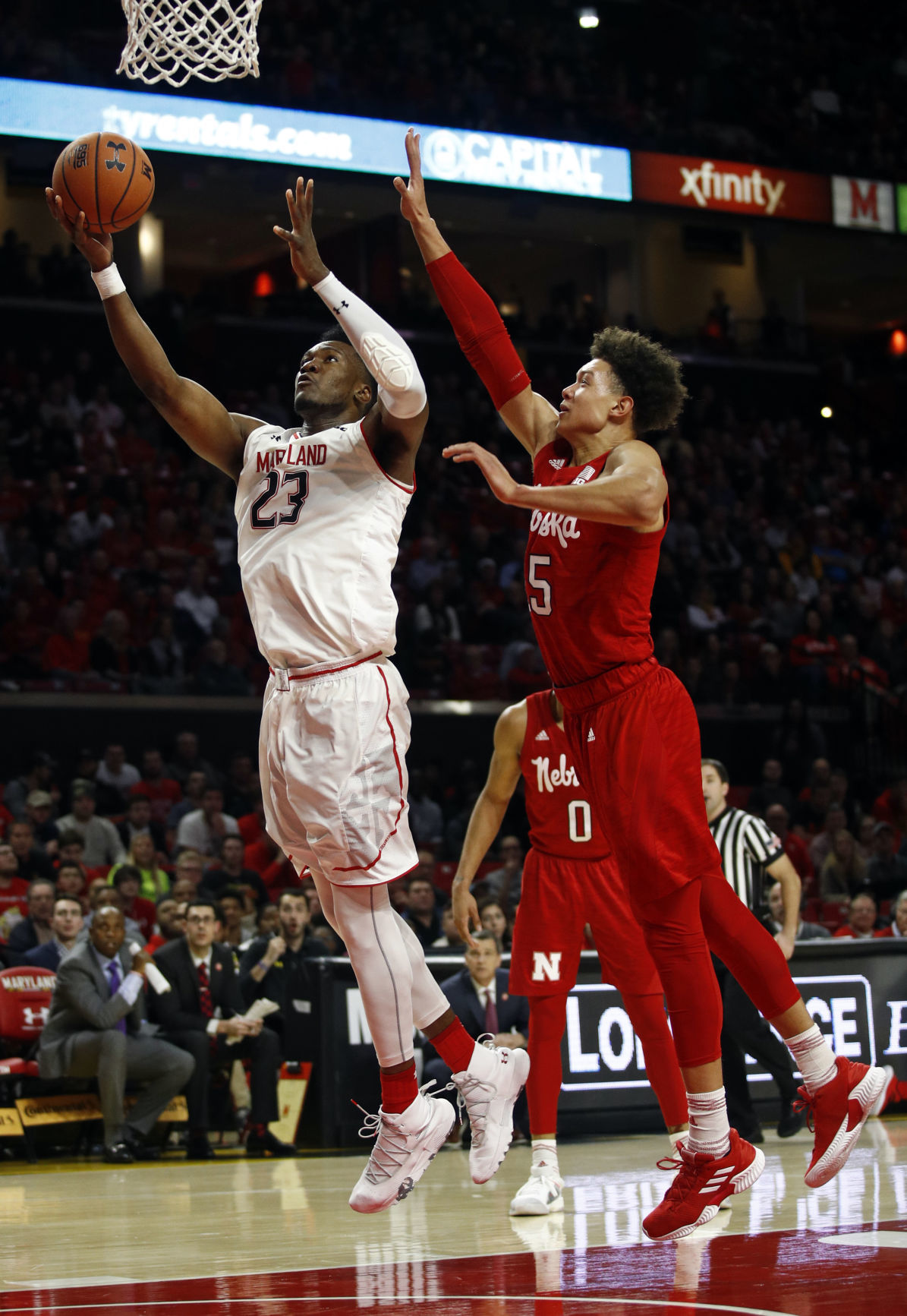 Nebraska Maryland Basketball